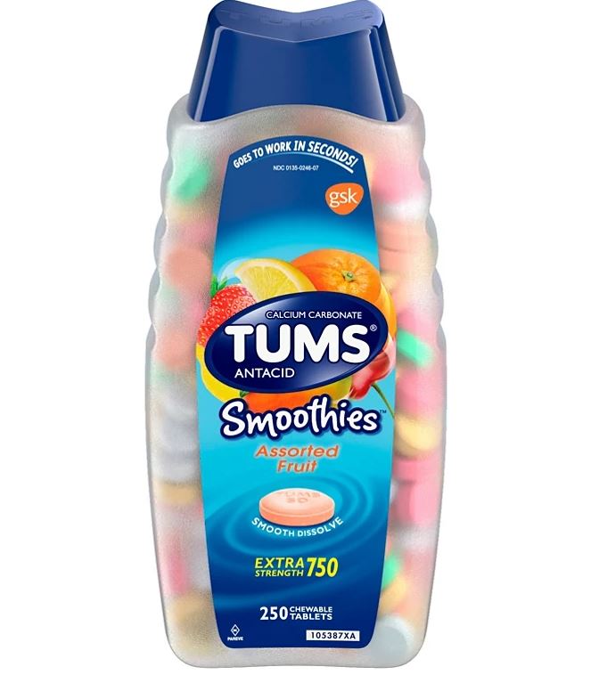 TUMS SMOOTHIES CW 60 FRUIT