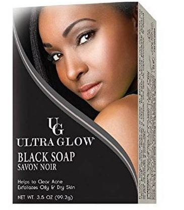 ULTRA GLO BLACK SOAP       3.5Z