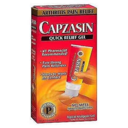 CAPZASIN QUICK RELIEF GEL 1.5OZ