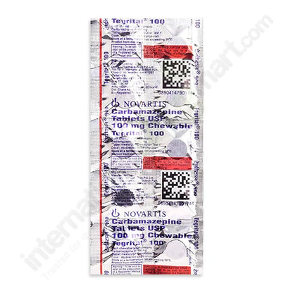 CARBAMAZEPINE CW 100MG 100