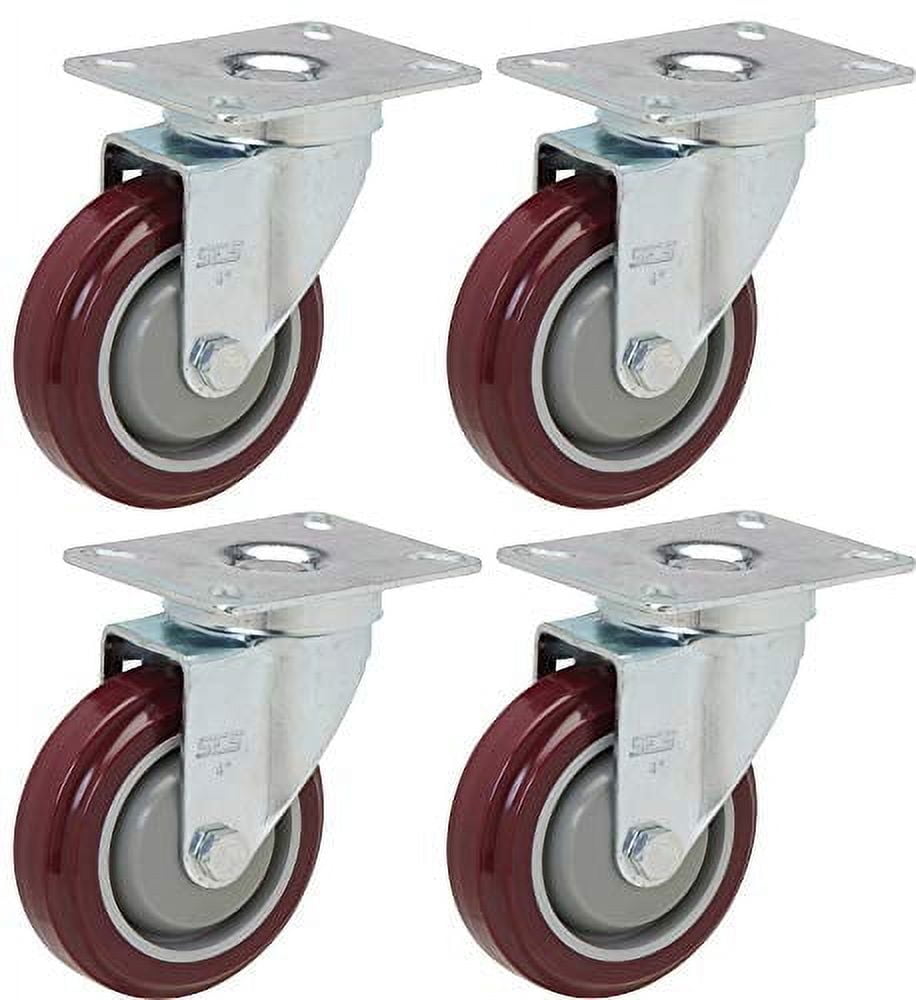 FOUR SWV POLYURETHANE CSTERS 3IN 16CT DS