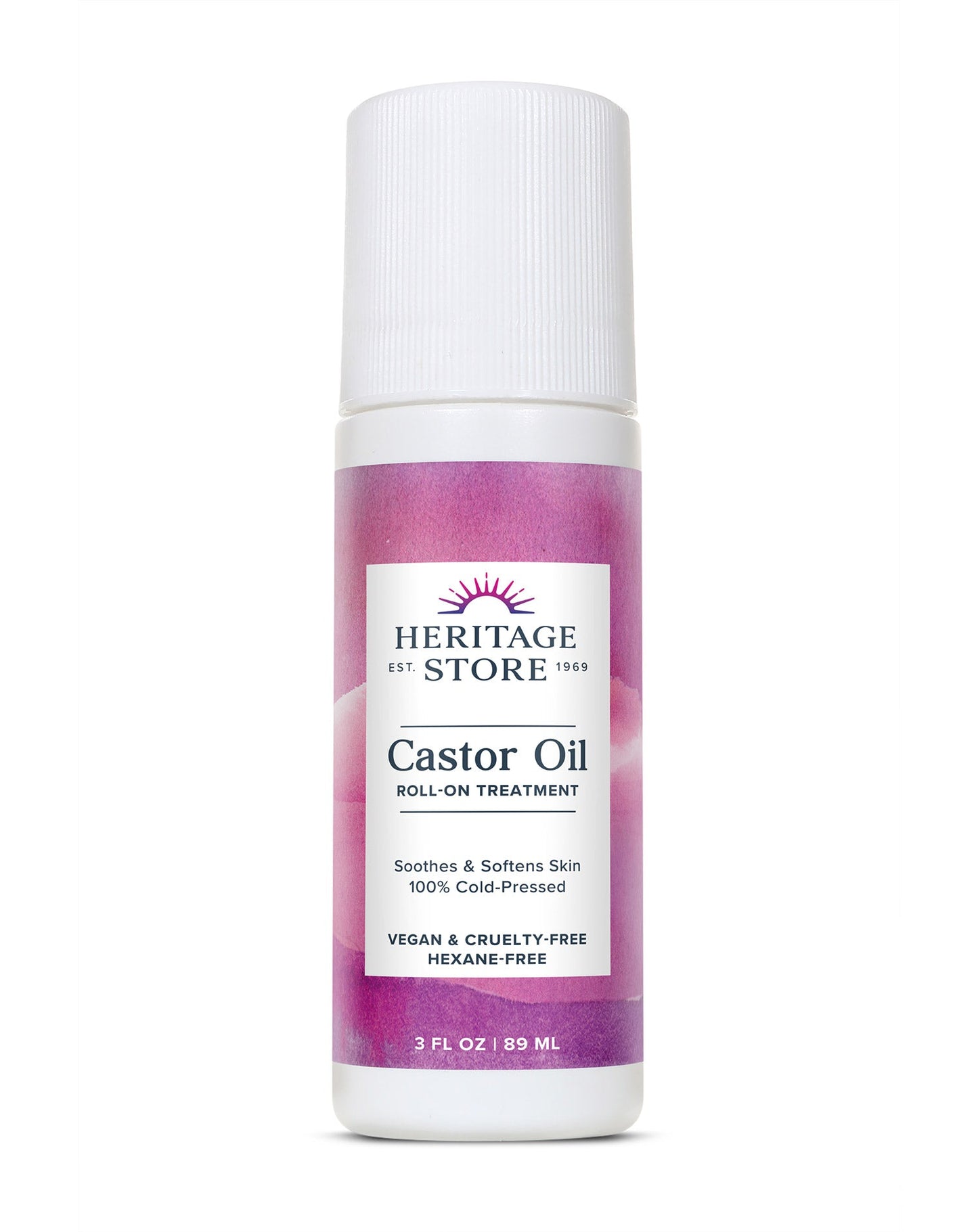 HERITAGE STORE CASTOR OIL,ROLL-ON