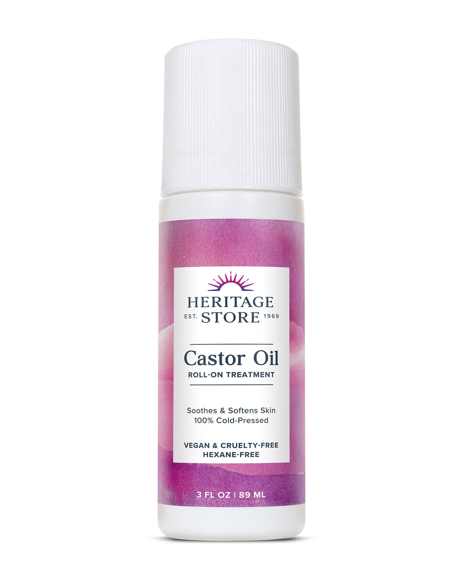 HERITAGE STORE CASTOR OIL,ROLL-ON