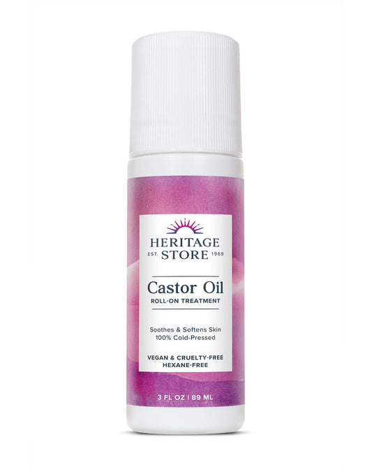 HERITAGE STORE CASTOR OIL,ROLL-ON