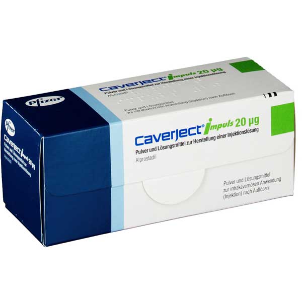 CAVERJECT IMPULSE KT 20MCG 2 DCS