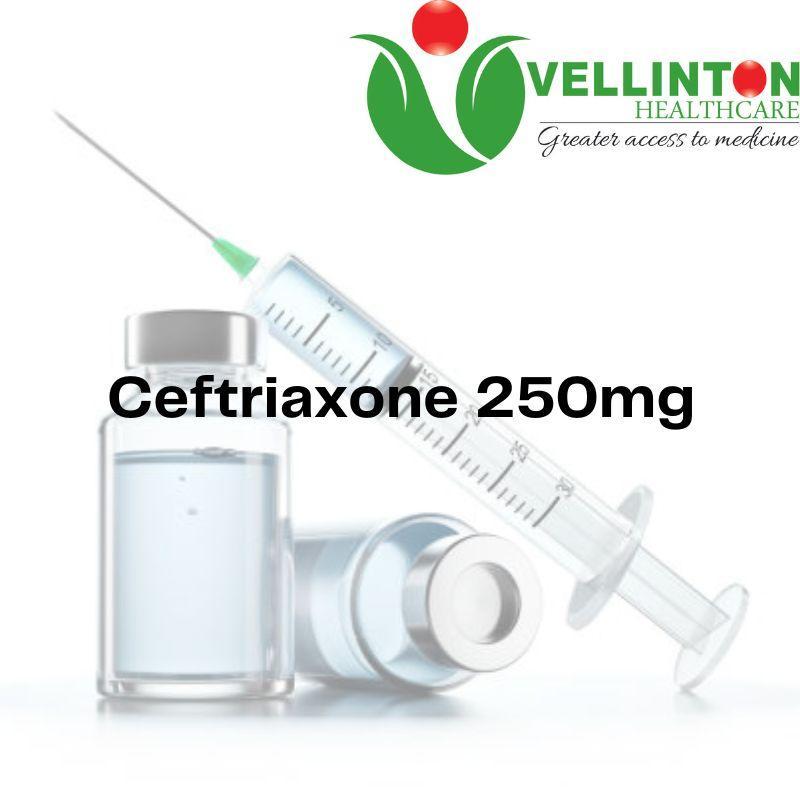 CEFTRIAXONE SOD PR 250MG 10