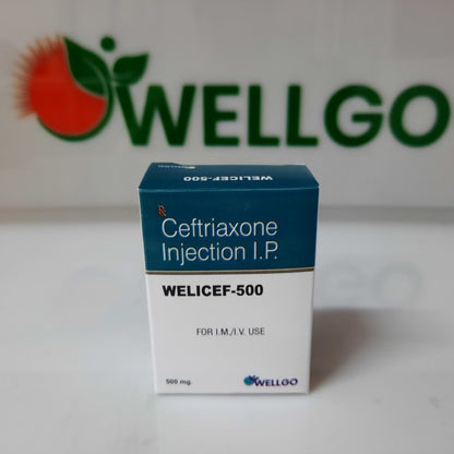 CEFTRIAXONE SOD PR 500MG 10
