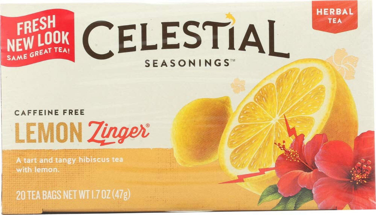 CELESTIAL SEASONINGS HERB TEA,RED ZINGER