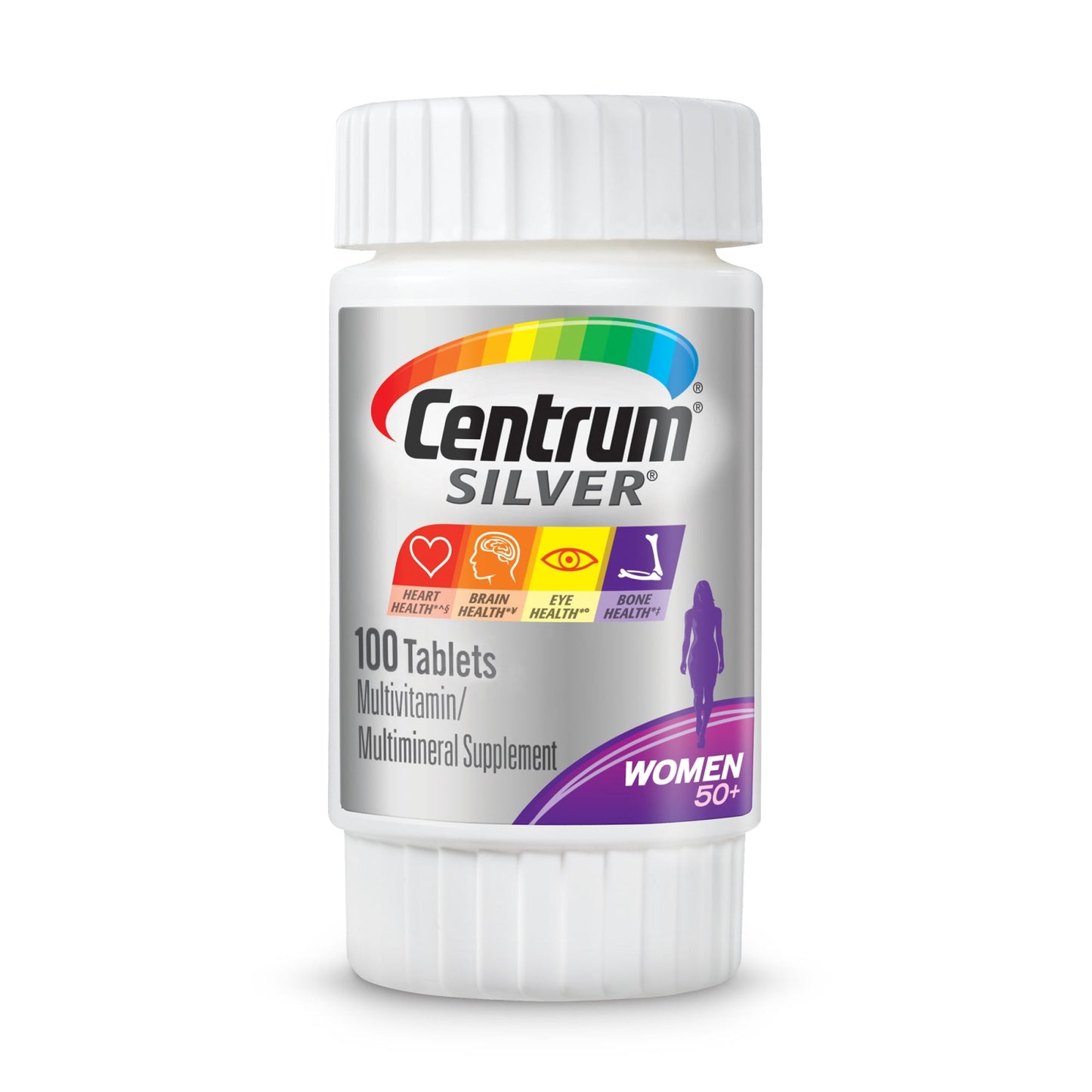 CENTRUM SILVER WOMEN 50+ MULTI TAB 100CT