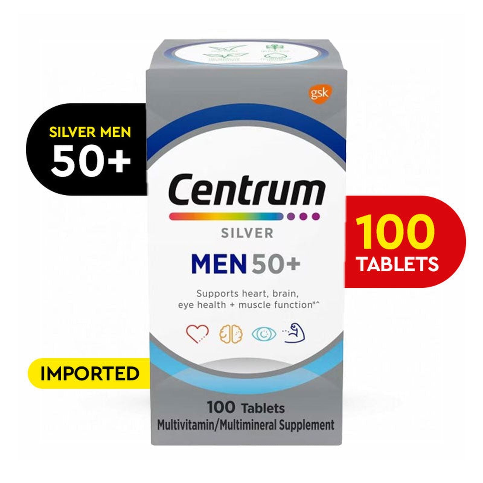 CENTRUM SILVER TB 100 MEN 50+
