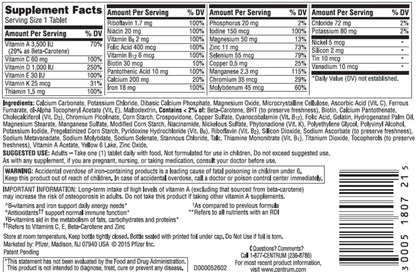 CENTRUM ADULTS TB 200