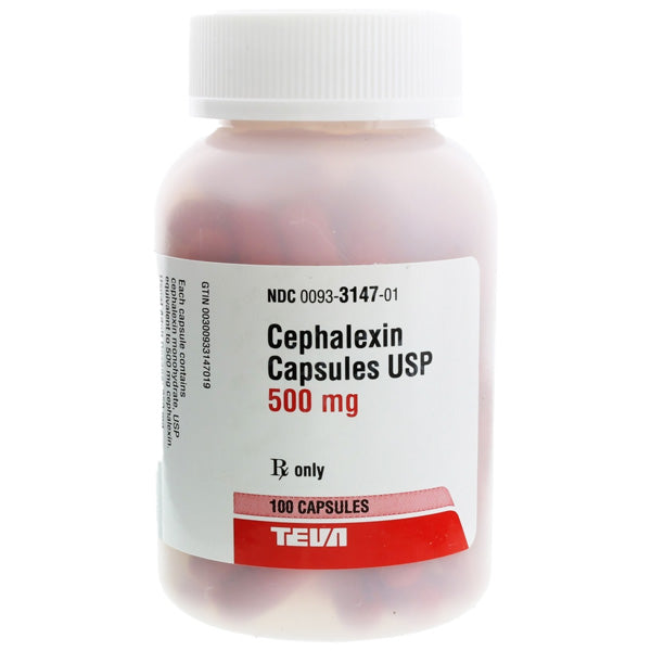 CEPHALEXIN TB 500MG 100