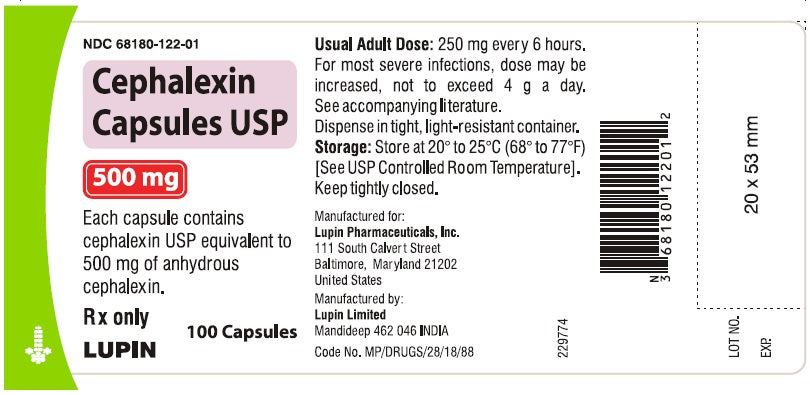 CEPHALEXIN CP 250MG 500
