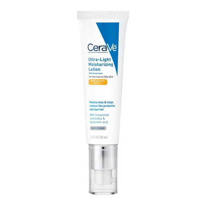 CeraVe Ultra-Light Face Lotion Moisturizer with SPF 30, 1.7 oz