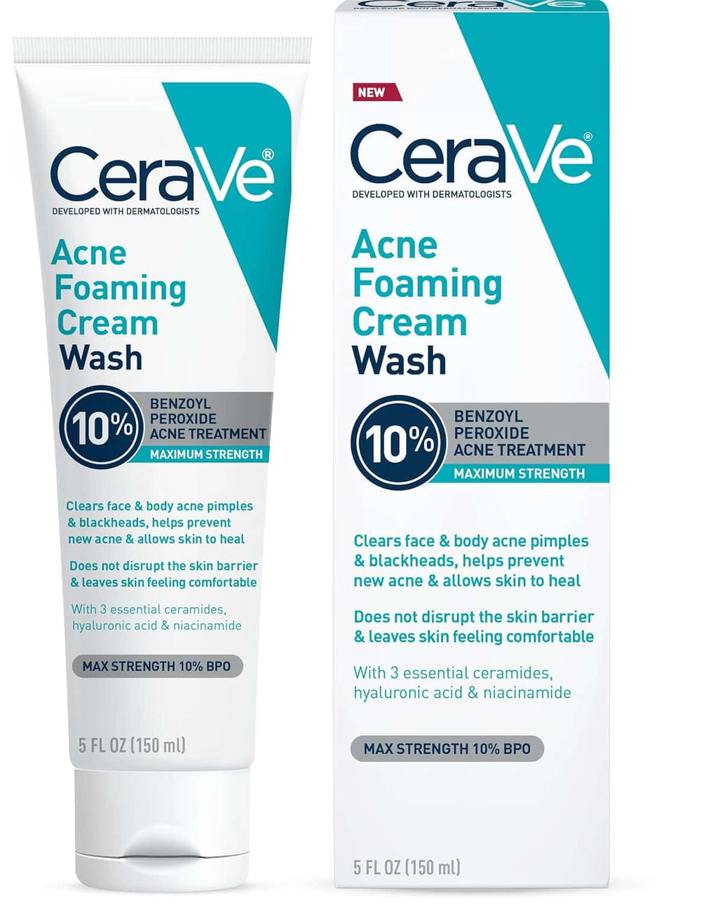 CERAVE ACNE FOAMING CR 10% 150ML