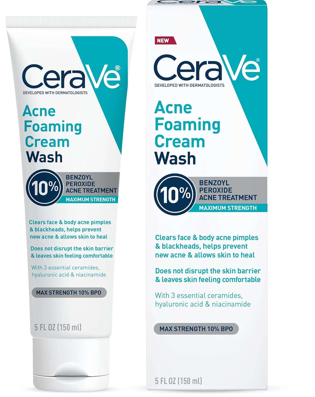 CERAVE ACNE FOAMING CR 10% 150ML