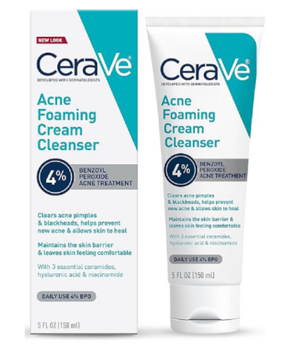 Cerave Acne Foaming Cream Cleanser 5oz