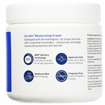 CERAVE MOIST CREAM JAR     16z