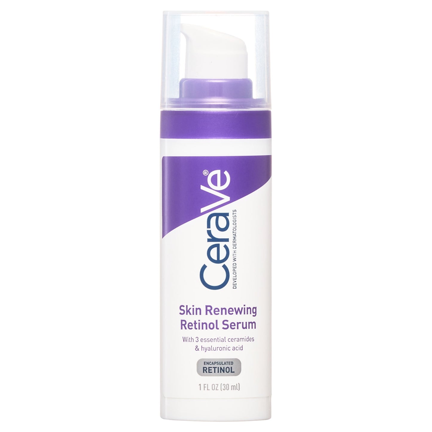 CeraVe Skin Renewing Retinol Face Serum, 1 oz