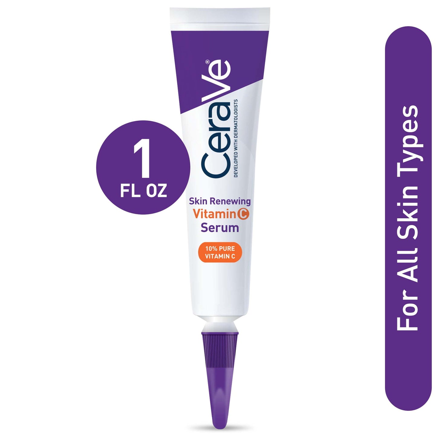 CeraVe Skin Renewing Vitamin C Serum, 1 oz