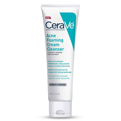 Cerave Acne Clay-To-Foam Cleanser 4oz