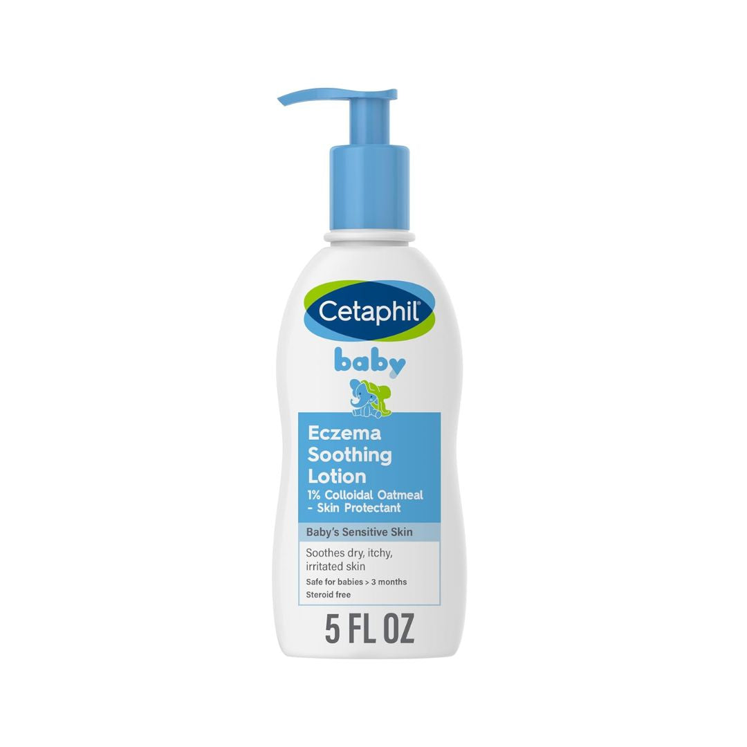 Cetaphil Baby Lotion Eczema Soothing 5oz Pump