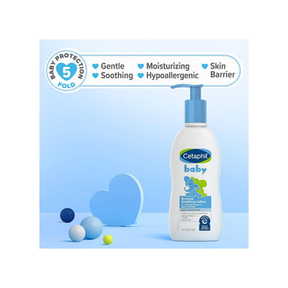 Cetaphil Baby Lotion Eczema Soothing 5oz Pump