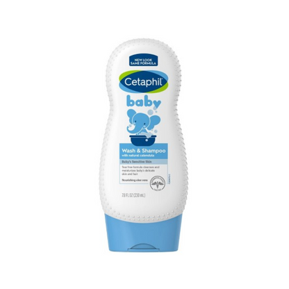 Cetaphil Baby Wash And Shampoo 13.5oz Pump