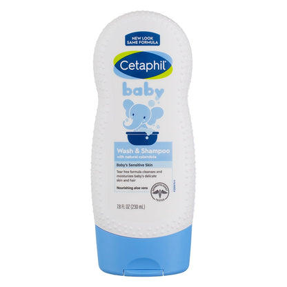 CETAPHIL BABY WASH & SHAMPOO 7.8OZ