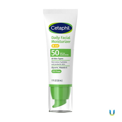 Cetaphil Daily Facial Am Moisturizer Spf#50 1.7oz