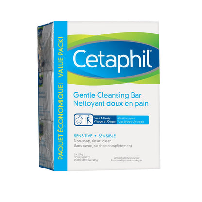 Cetaphil Gentle Cleansing Bar 4.5oz
