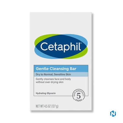 Cetaphil Gentle Cleansing Bar 3 Pack 4.5oz Value Pack