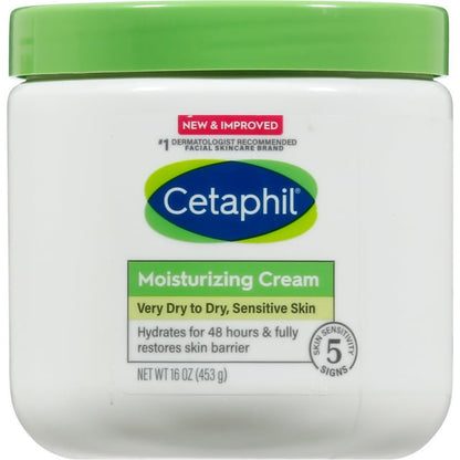 CETAPHIL MOIST CRM VERY DRY SENS 16OZ