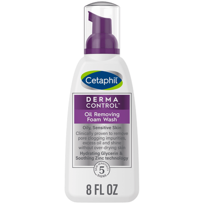 CETAPHIL DERMACNTRL LQ 8OZ WASH