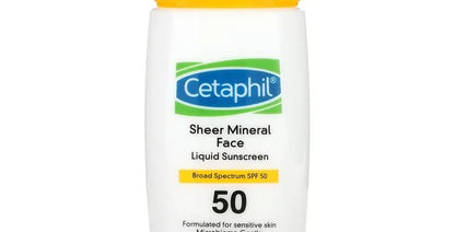 Cetaphil Sun Spf#30 Sheer Mineral Sunscreen Lotion 3oz