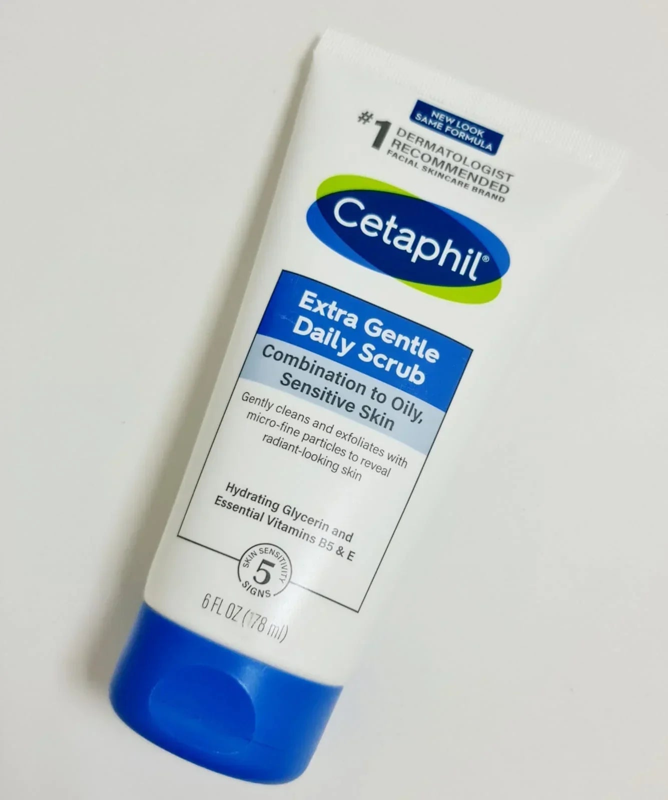 Cetaphil Daily Scrub Extra Gentle 6oz Normal To Oily