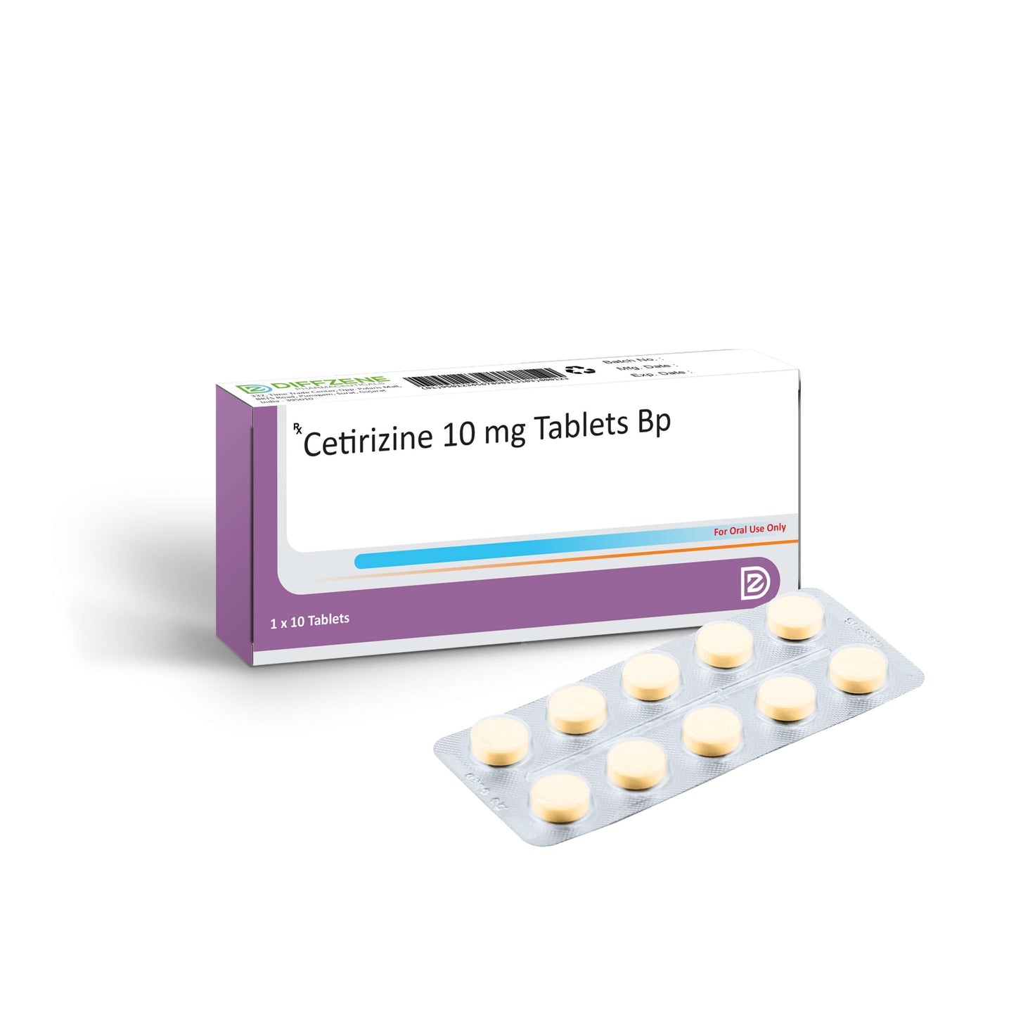 CETIRIZINE 10 MG CHW 30 UD