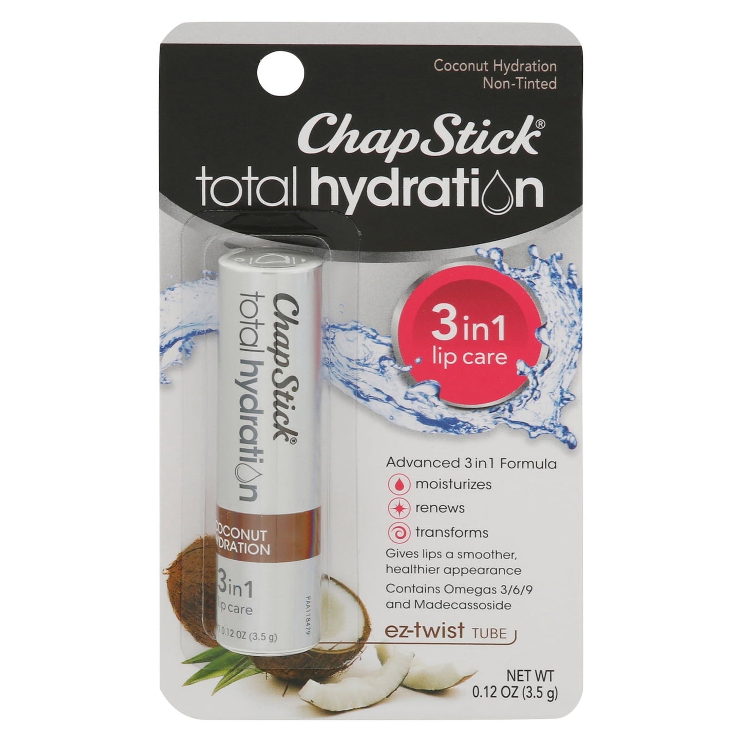 CHAPSTICK TTL HYD ST SUBTLE PNK
