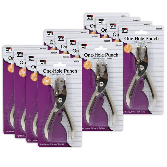 CLi One-Hole Paper Punch with Catcher