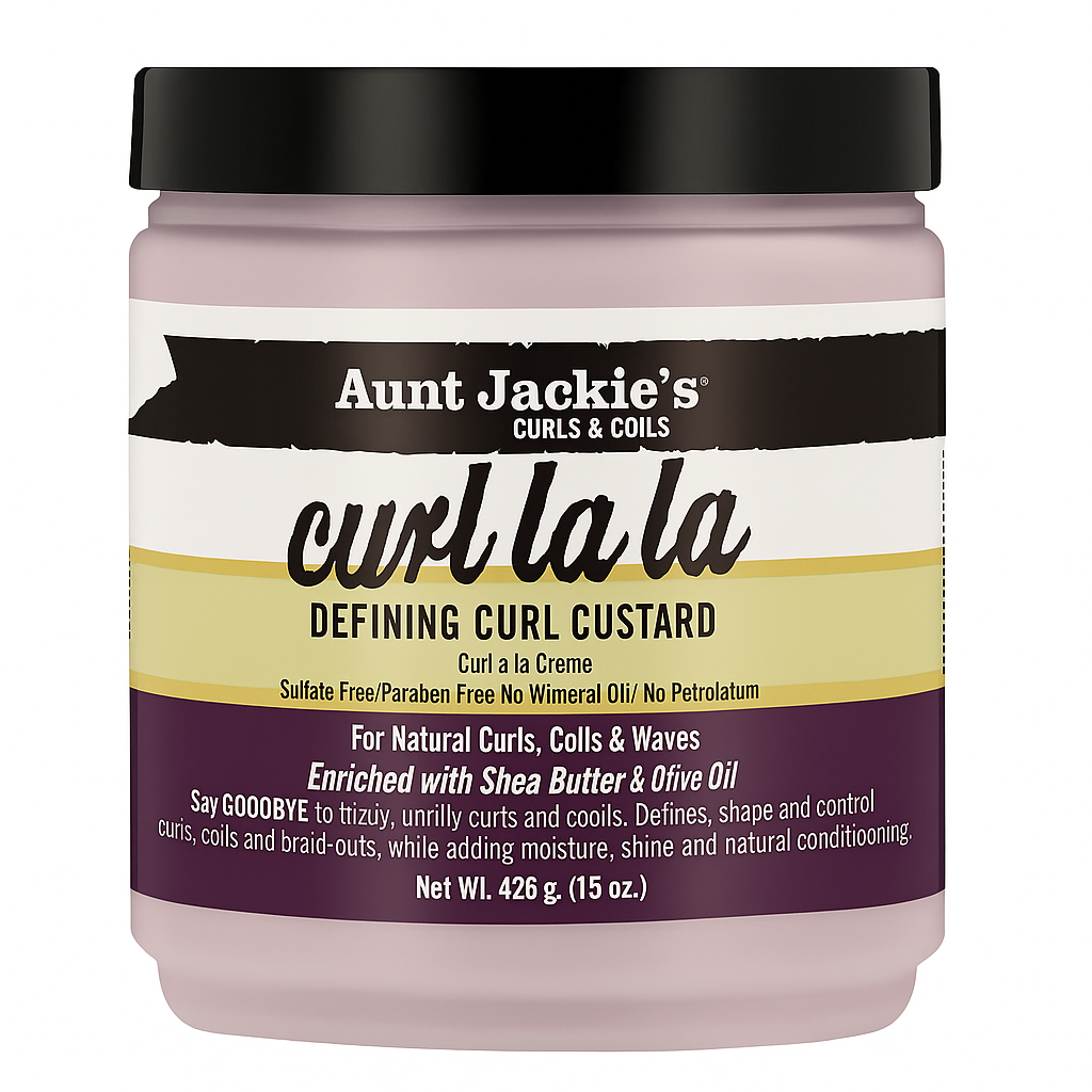 Aunt Jackies Curl La La Defining Curl Custard 15oz Jar