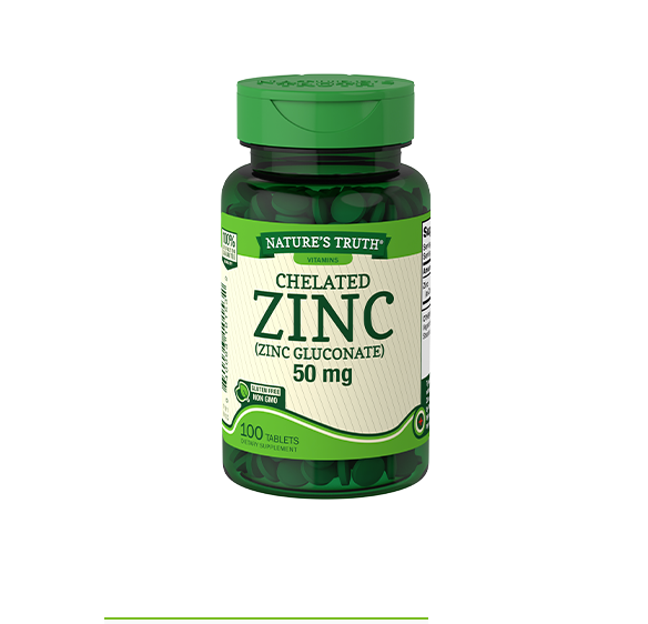 CHELATED ZINC 50 MG