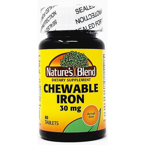 IRON CHEWS 15 MG CHW 60