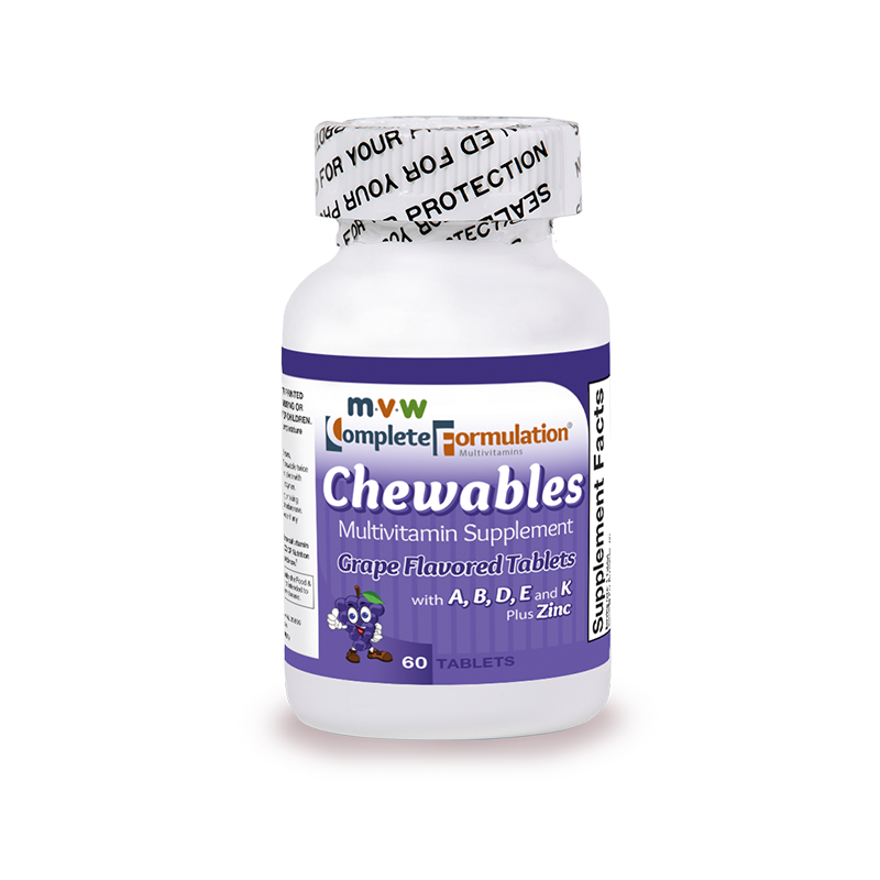 MULTIVIT COMP FORM CHEW TAB 60CT MVW