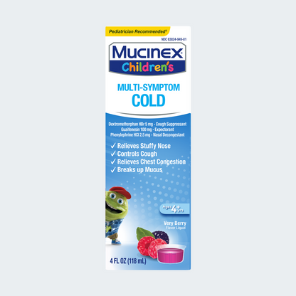MUCINEX CHILD MULTI SYMPTOM BERRY 4OZ