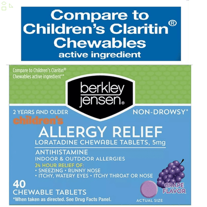 LORATADINE 5MG-5ML CHILD SF SOL 120 ML