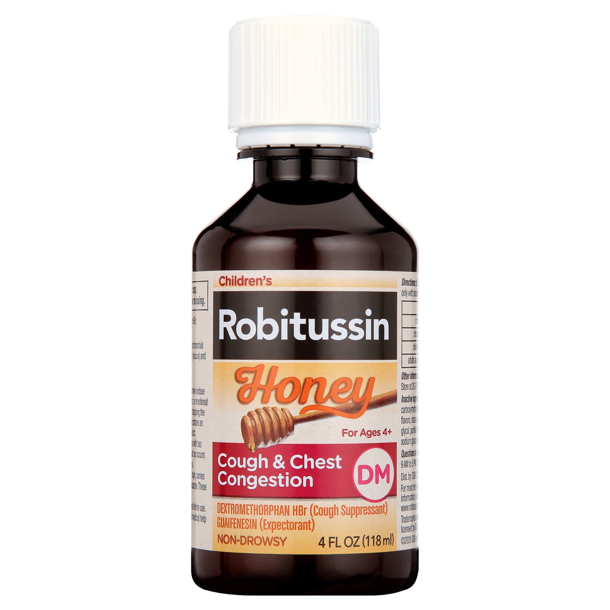 ROBITUSSIN DM CHILD CGH CONGST LIQ 4OZ