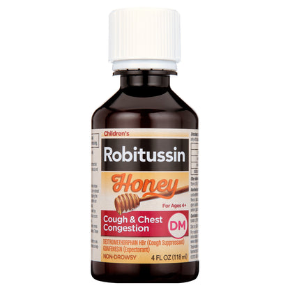 ROBITUSSIN DM CHILD CGH CONGST LIQ 4OZ