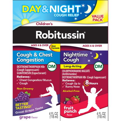 ROBITUSSIN CHILD COUGH COLD LA SYRUP 4OZ