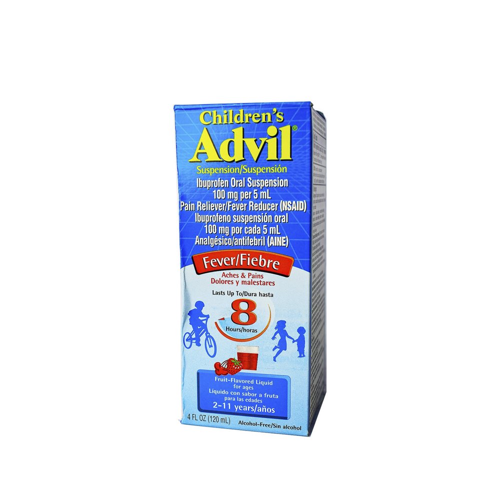 Advil Children's Pain Reliever and Fever Reducer Liquid Pain Relief Medicine - Fruit Flavor, 4 oz