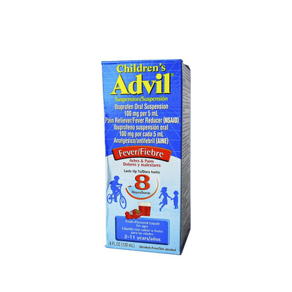 Advil Children's Pain Reliever and Fever Reducer Liquid Pain Relief Medicine - Fruit Flavor, 4 oz